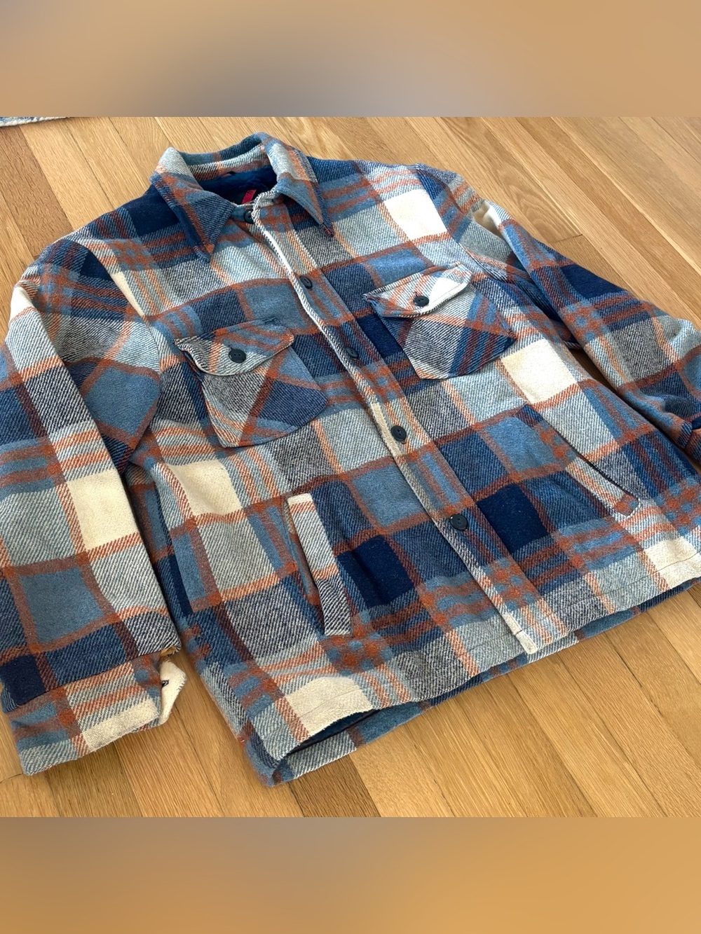 Vintage 1960s Sears Men’s Store Field Jacket Flannel Lined Made In USA 42R